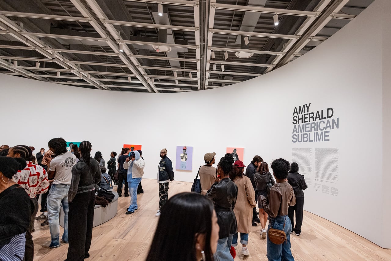 BERG Collective guests viewing the Amy Sherald exhibition at the Whitney Museum in New York City